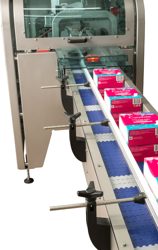 proceso enfajado automático productos sanitarios